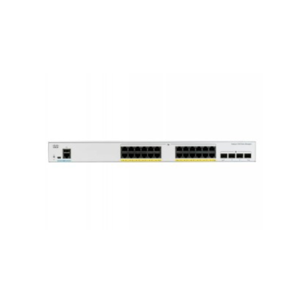 Cisco Catalyst C1000-24T-4X-L L2 Gigabit Ethernet (10/100/1000) Gray Managed Network Switch