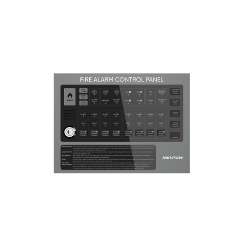 Conventional Fire Alarm Control Panel - 8 zones