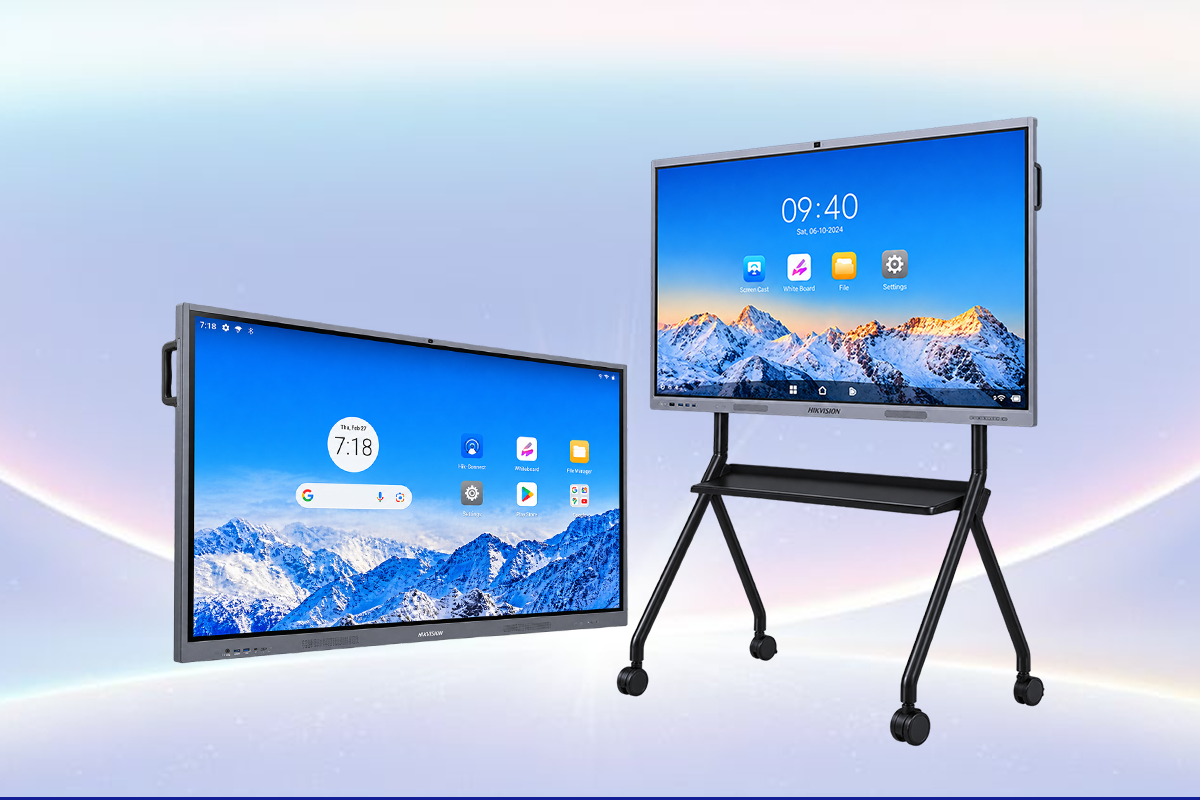 Interactive display installation for meeting rooms and classrooms in Rwanda