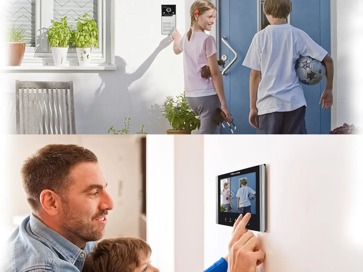 Video intercom installation Rwanda visitor entry